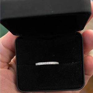 White Gold Diamond Wedding Band